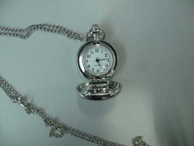 帶鏡子懷表 定制外殼圖案的時尚掛表